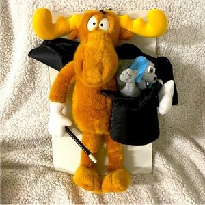 Rocky and Bullwinkle Talking Magic Show Vintage